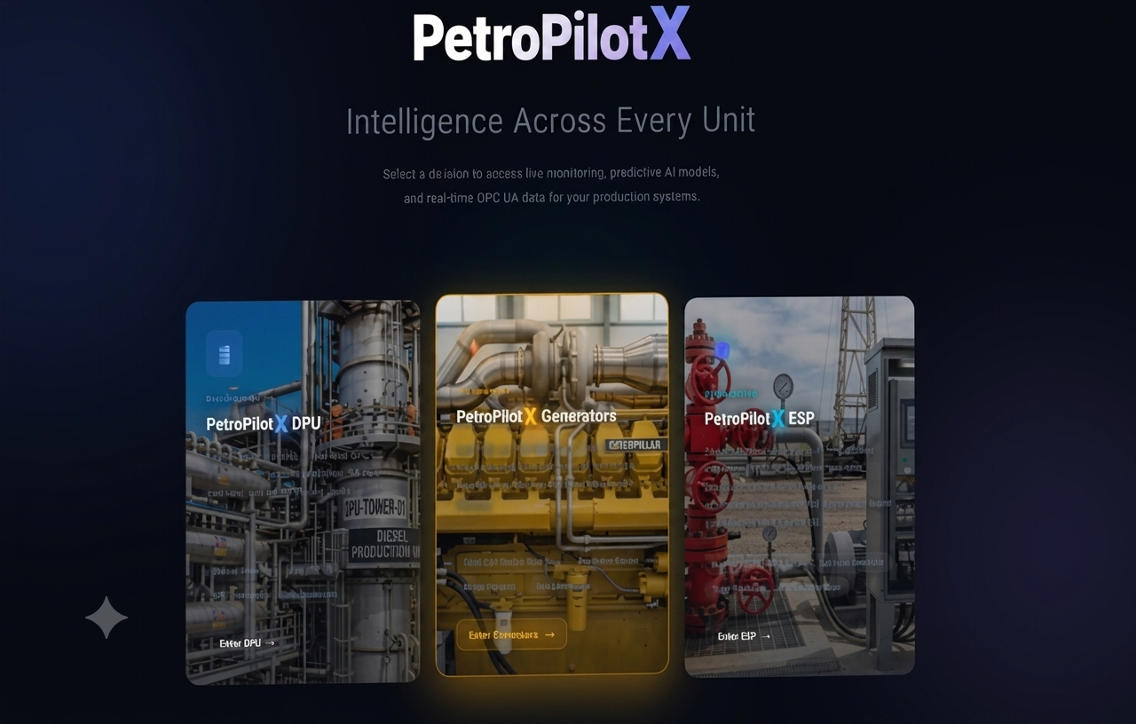 PetroPilotX Platform Poster